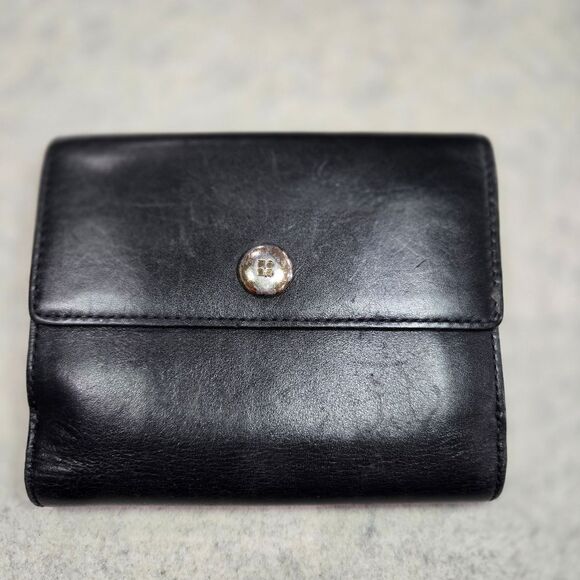 🐢 Vintage Kate Spade ♠️ wallet. Black and Tan - Picture 3 of 7